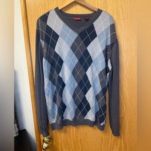 Pure Stuff Argyle sweater Size XL